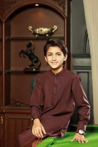 Rain Bow- Boy White Kameez Shalwar