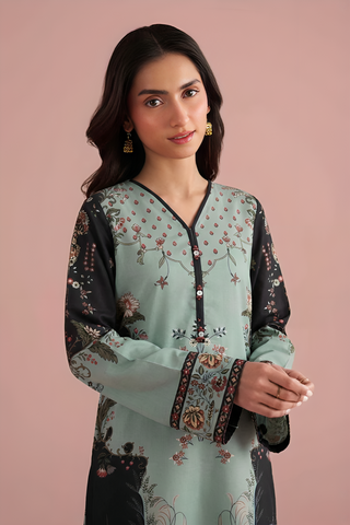 WPLU-08 Printed lawn 2-Pcs Unstitched